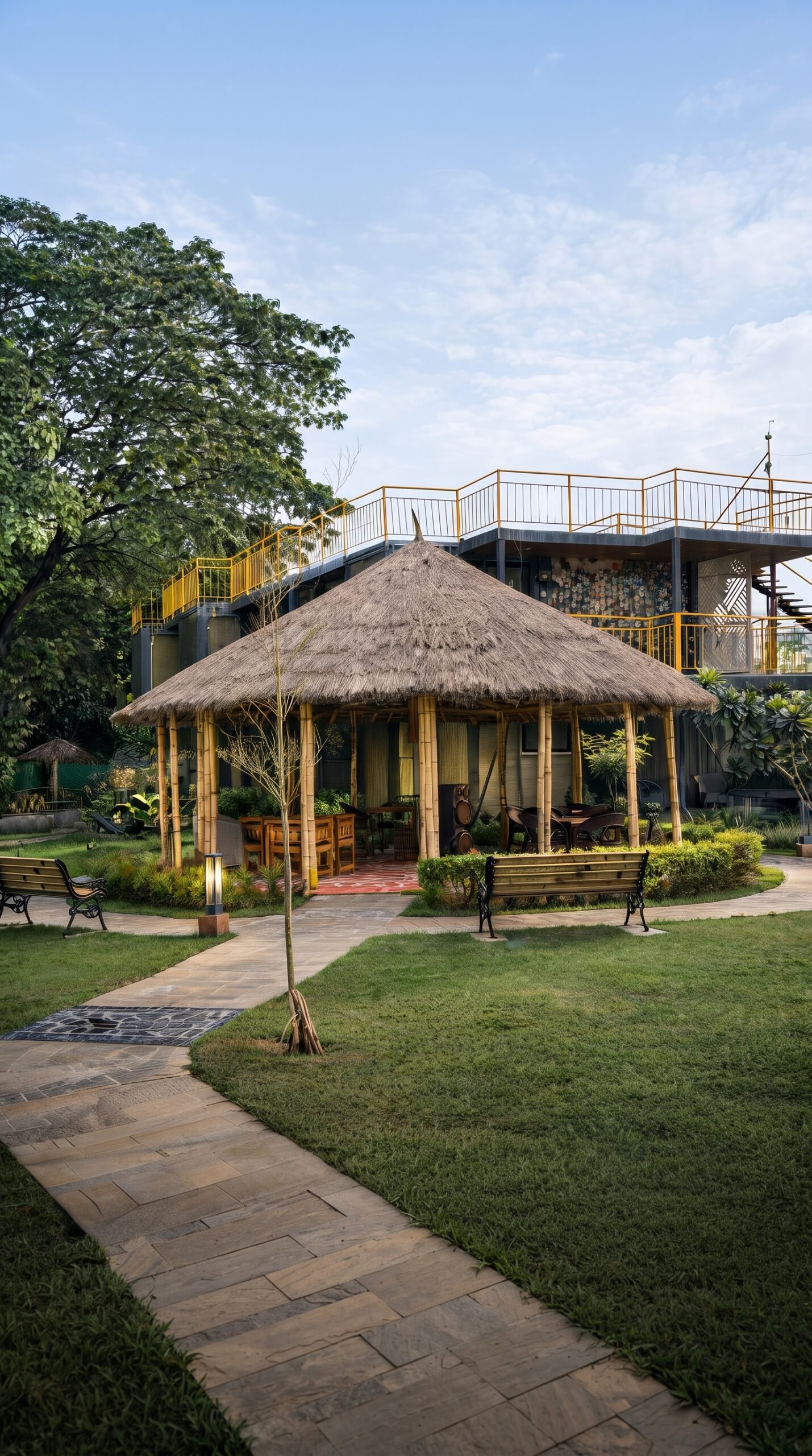 Hideaway New Town container resort near Eco Park, Kolkata